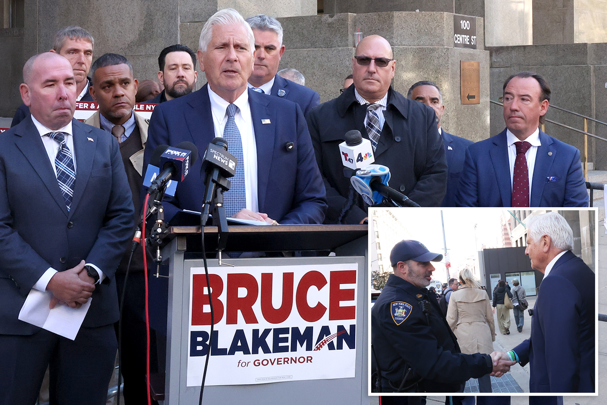 NYS court officers unions back Blakeman in rare governor endorsement: ‘It’s about public safety’
