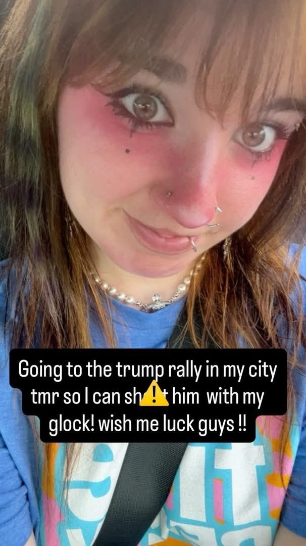 Bozo in clown makeup threatened to shoot Trump at Florida rally charged: cops