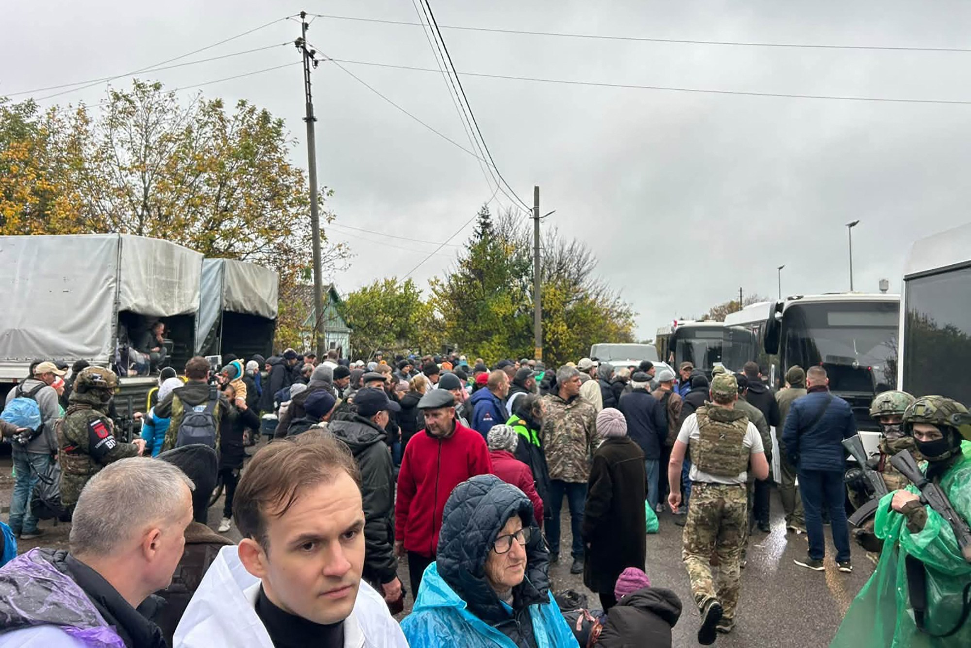Evacuations launched in Ukrainian town covered by Melania-brokered cease-fire where starved residents are reportedly eating grass